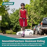 Vista 7 de Gotrax Electric Scooter for Kids, Max 37 Miles 610 Mph, 5" 6" Solid Wheels with Flash Lights for Boys Girls Ages Over 6 Years Old