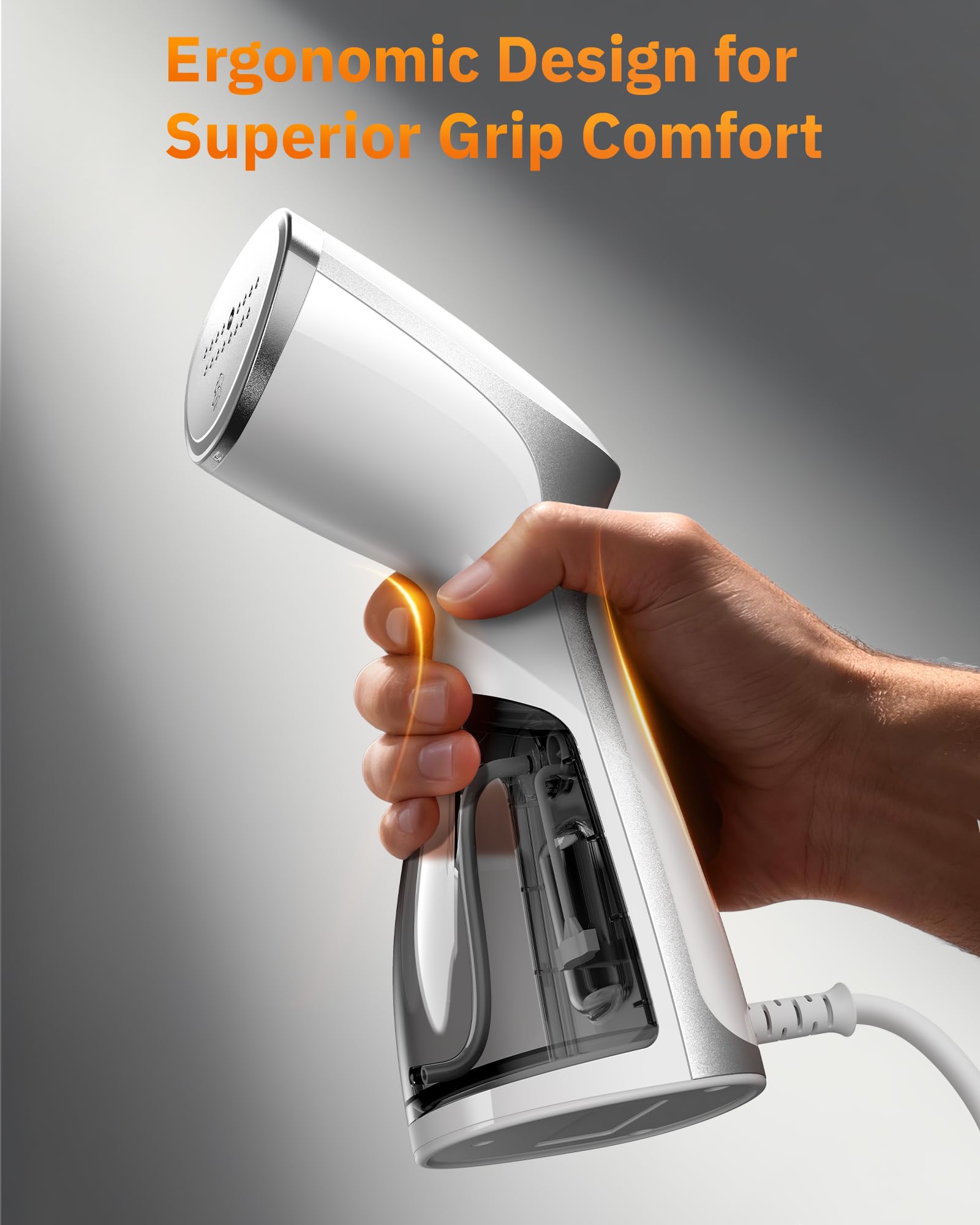OGHom Portable Travel Handheld Steamer for Clothes, Garment Wrinkle Remover view 7