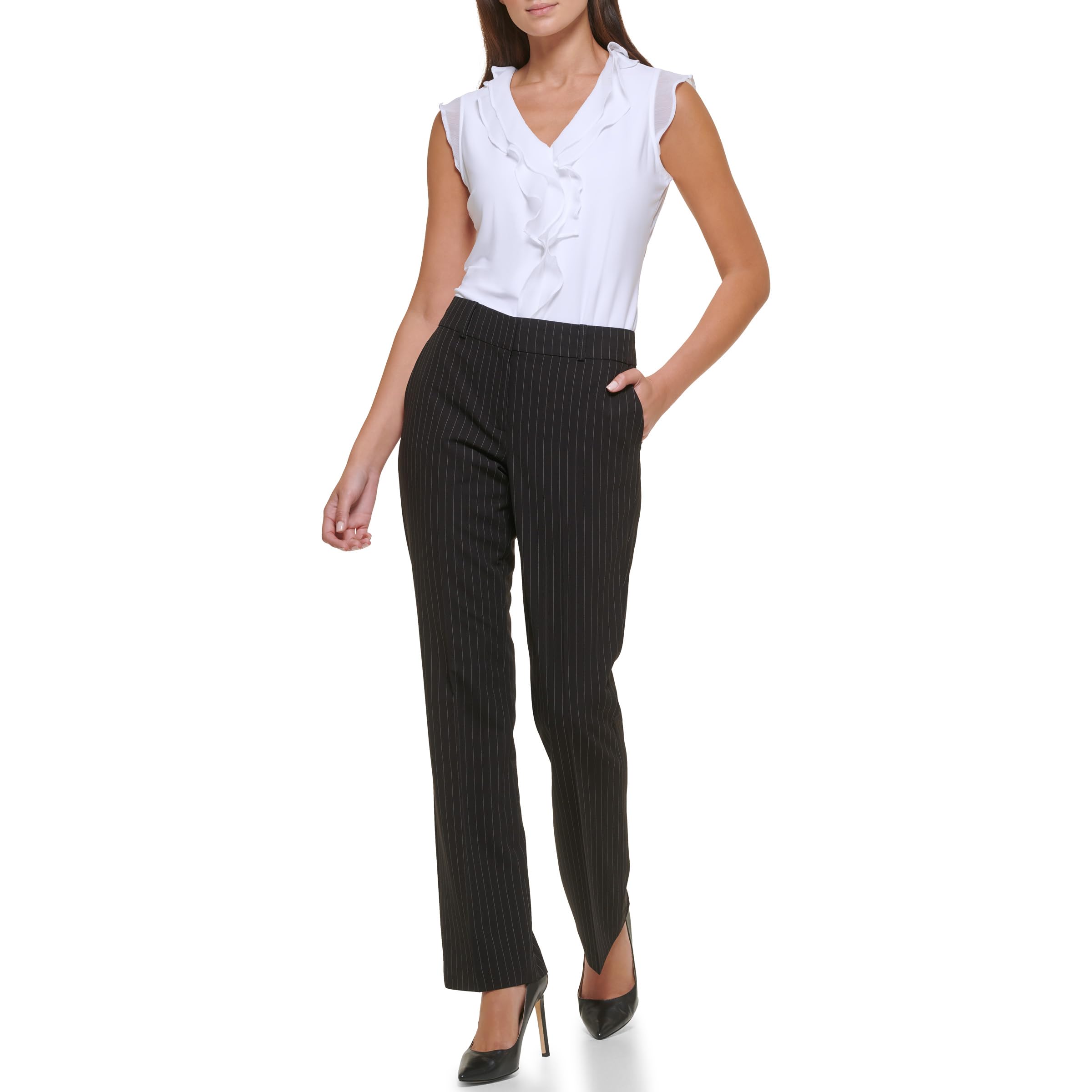 Tommy Hilfiger Damen Anzughose Women’s, Sutton Dress Pants-Business Casual Outfits for Women