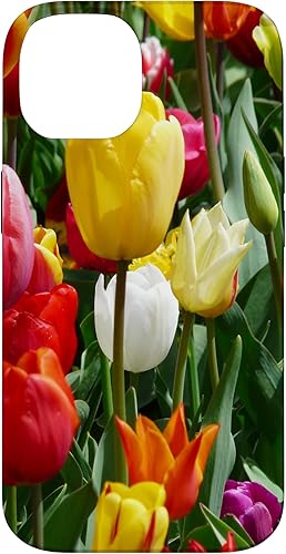 Miniatura 4 de iPhone 1212 Pro Colorido Flores Tulipanes Plantas Lovers Botanical Case