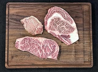 Meat n Bone F1 Japanese Wagyu Steak Boneless Ribeye & Filet Mignon Butcher's Selection | Rich Flavor, Tender Texture, Intense Marbling Gourmet Meat (Bundle)