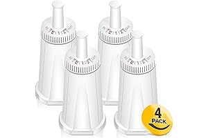 4 Pack Breville Replacement Water Filter for Espresso Machines
