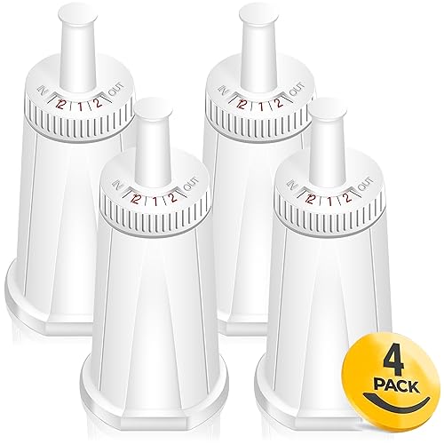 4 Pack Replacement Water Filter for Breville Barista Touch Espresso