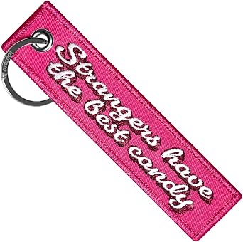 MotoLoot Keychain for Motorcycles, Scooters, Cars and Gifts Strangers Have The Best Candy