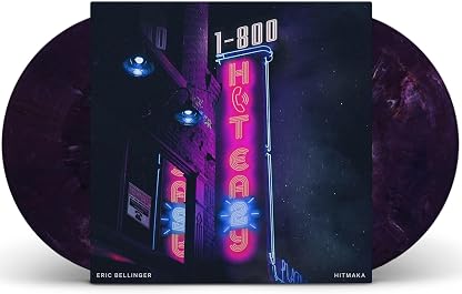 1-800-Hit-Eazy: Line 1 & 2 - Dark Purple Marble por Eric Bellinger, capa do álbum
