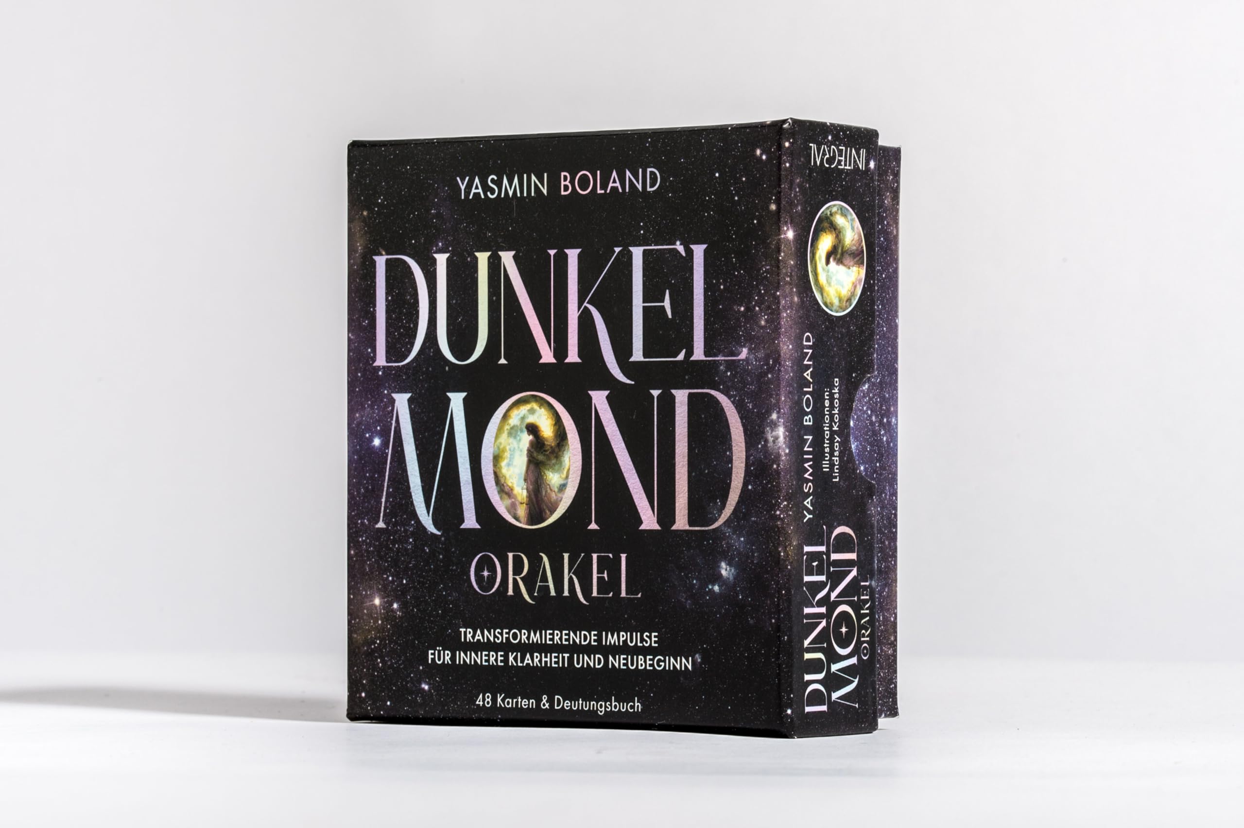 Das Dunkelmond-Orakel: Transformierende Impulse für innere Klarheit und Neubeginn - 48 runde, illustrierte Mondenergie-Karten mit Deutungsbuch von der Star-Astrologin und Moonology-Autorin