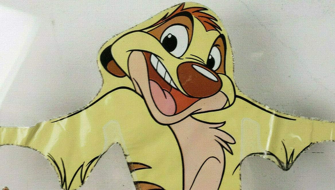 Timon" the Meerkat Lion King Party Supplies Decor Cool shaped Balloon Boy Sports RoomTimon" the Meerkat Lion King Party Supplies Decor Cool shaped Balloon Boy Sports Roompack of 1 Pc, 8" MYLAR Balloons, Aluminum Foil Helium Balloon With Metallic Luster, For Party Decorations