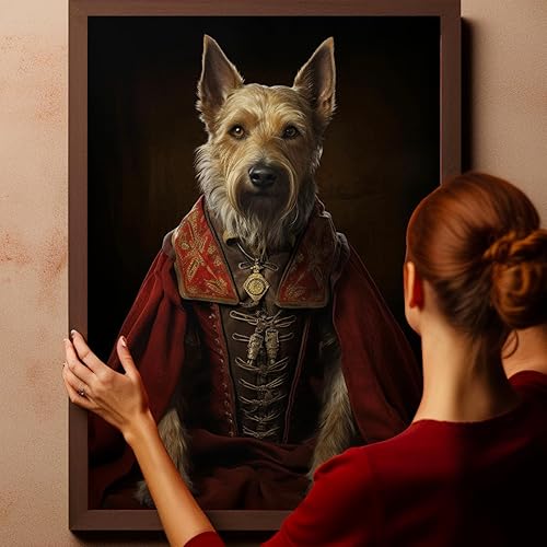 Miniatura 261 de Thuan Chow Chow Retrato de mascota con disfraz real de perro en un disfraz retrato de perro con vestimenta Retrato medieval de mascota retrato