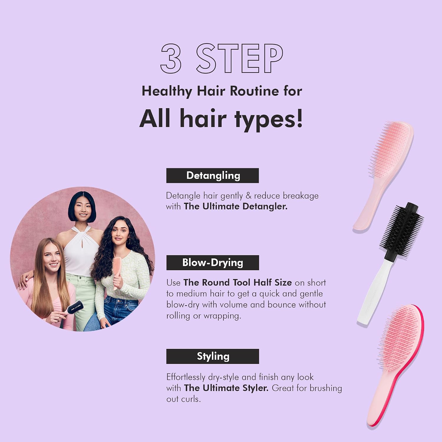 Tangle Teezer Blow Drying Round Tool, Small