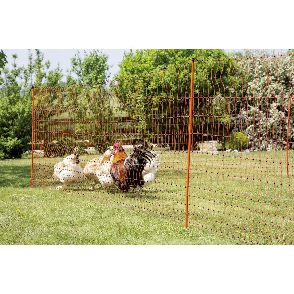 Kerbl PoultryNet PoultryNet Conductive Double Pointed 50 m 106 Or 112 cm Orange