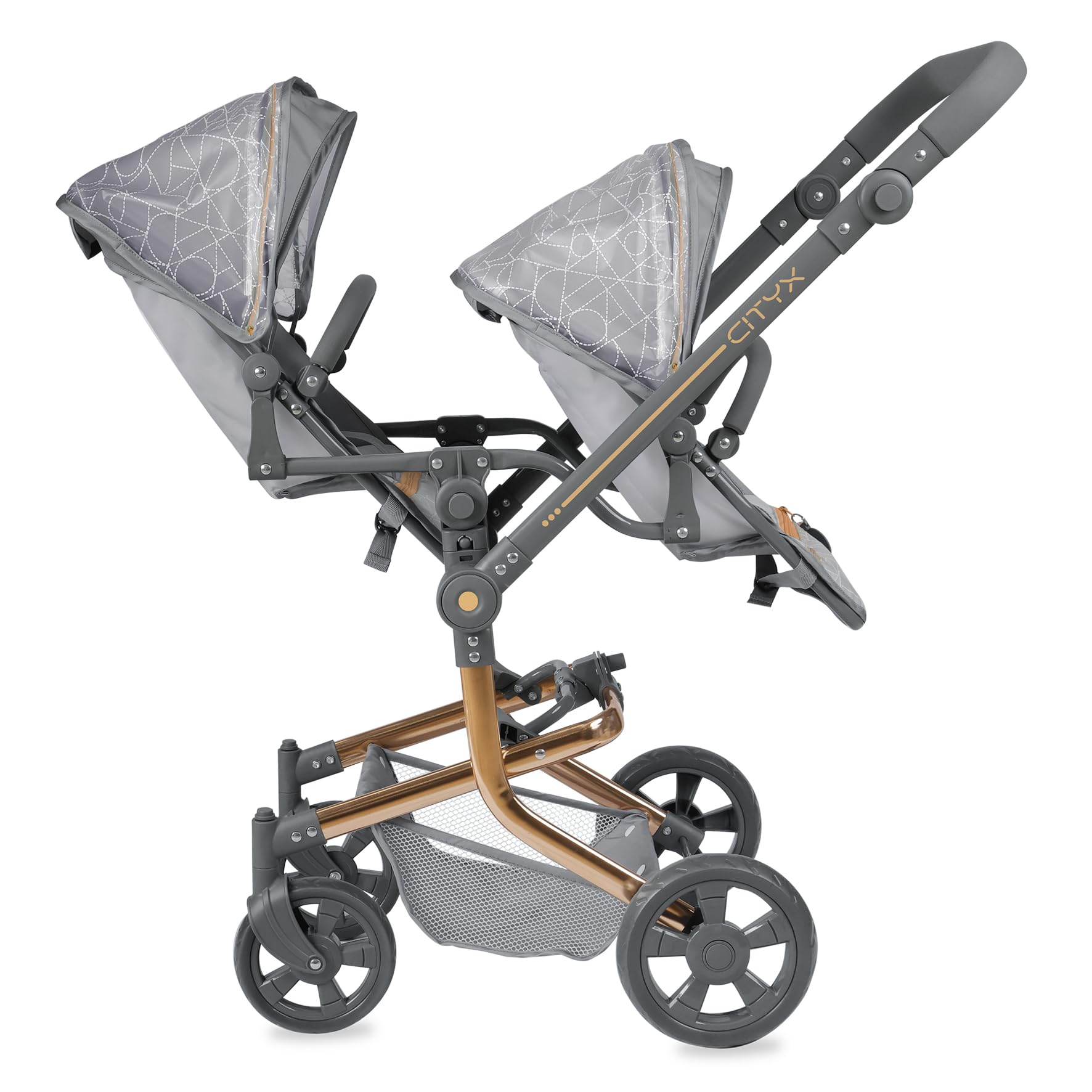Wózek dla lalek DeCuevas Cytix Twin 90877
