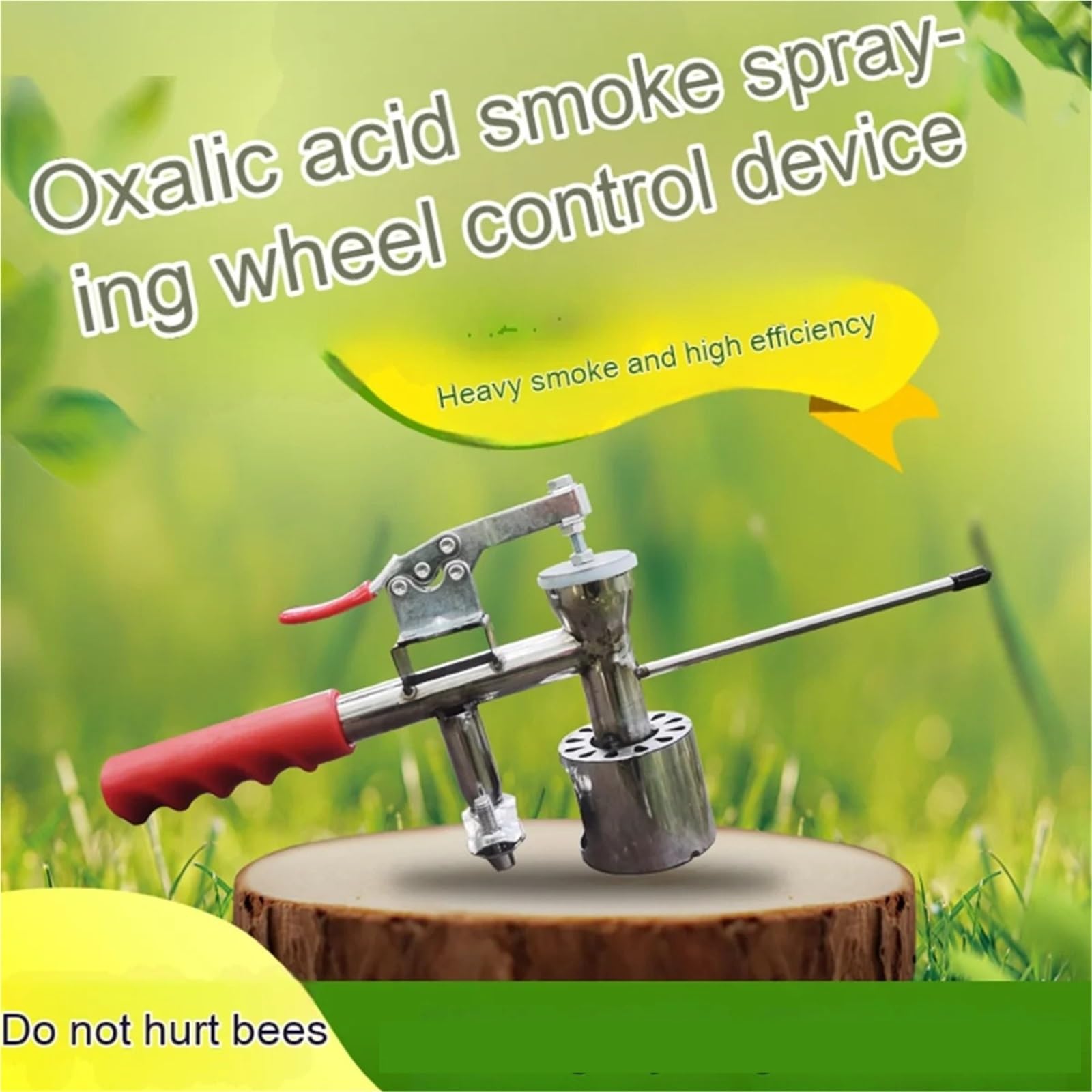 Máquina de niebla for el tratamiento ácaros las abejas, atomizador ácido oxálico, ahumador calentado, herramientas apicultura Herramienta apiario