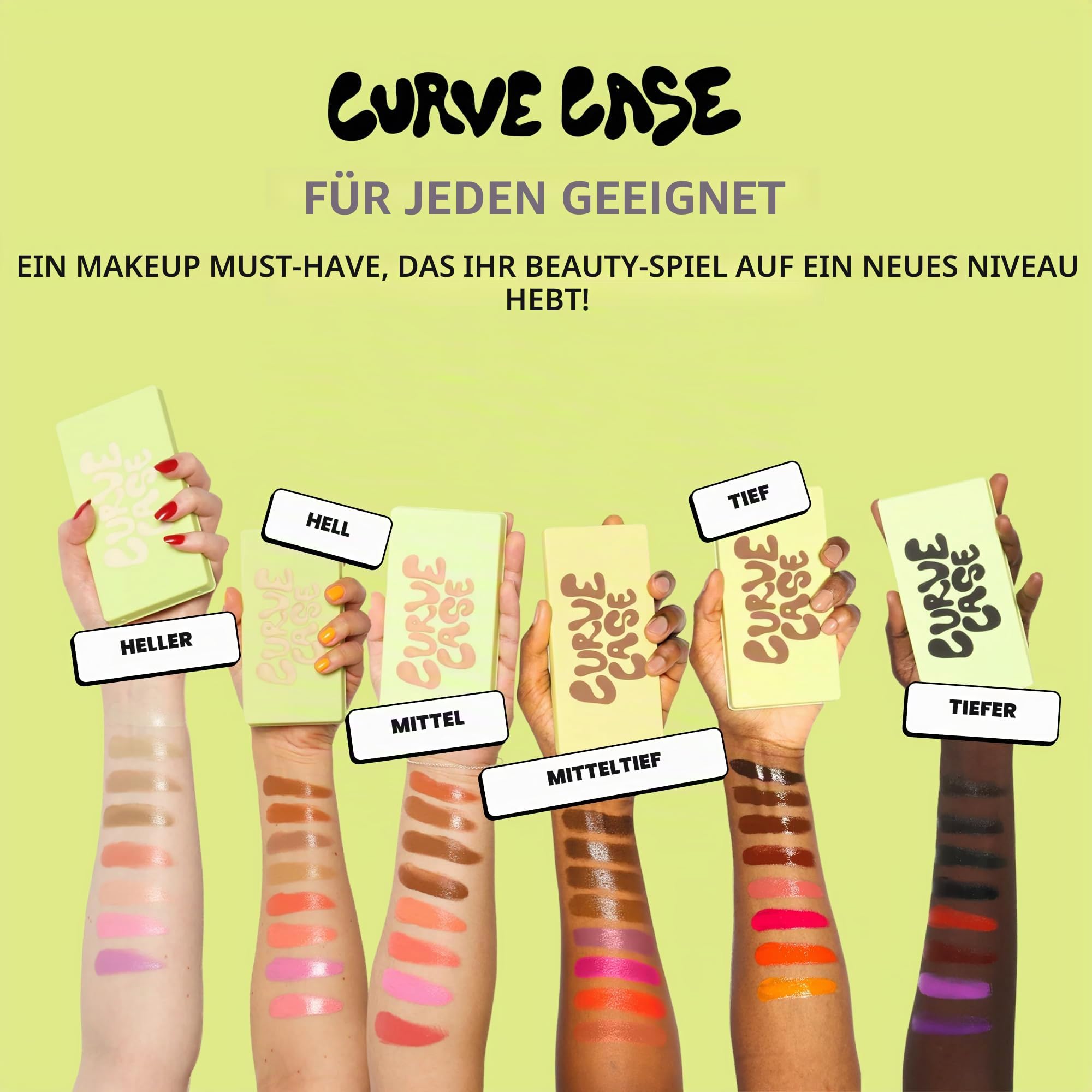 Made by Mitchell Curve Case Creme Rouge Palette (hell)