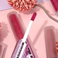Vista 7 de Juego de 6 brillos de labios mate, brillo + lápiz labial mate suave de larga duración, esmalte labial hidratante impermeable, lápiz labial cosmético
