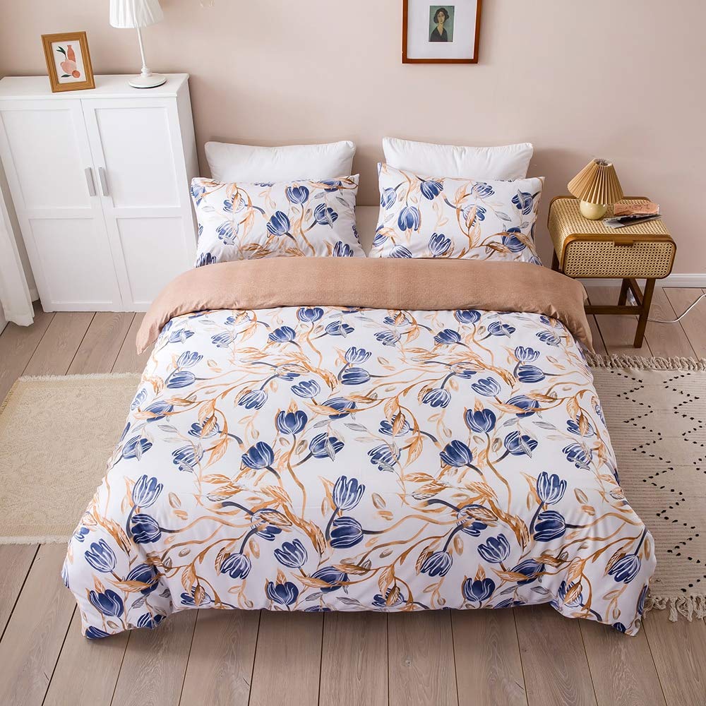 Parure de lit housse de couette et taie d'oreiller lit double enfant AB02 150x200