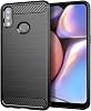 Osophter for Galaxy A10S Case,Samsung A10S Phone Case,Galaxy M01S Case Shock-Absorption Flexible TPU Rubber Full-Body Protective Cover for Galaxy A10S(Black)
