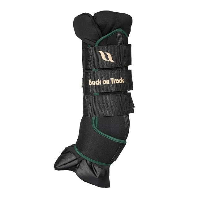 Back on Track Royal Quick Deluxe - Envolturas para caballo (verde, XL)
