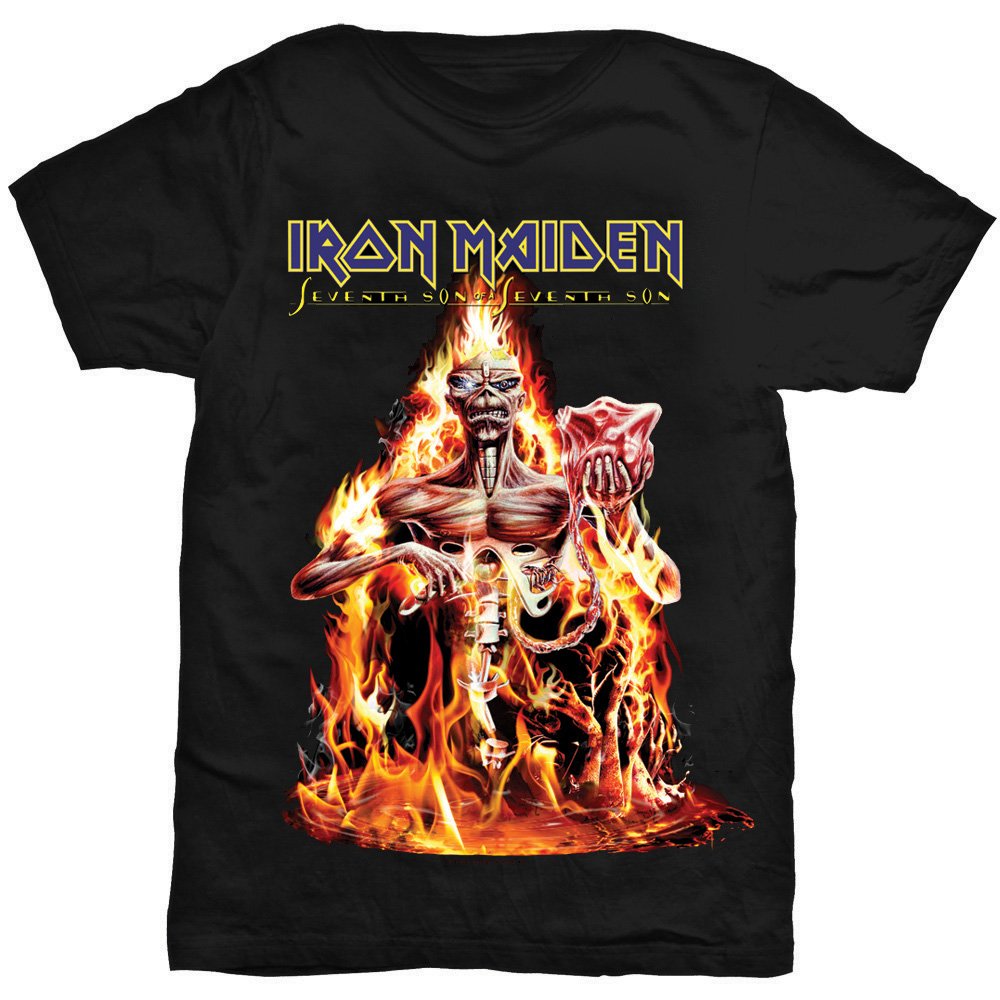 Collectors Mine Herren T-Shirt Iron Maiden Seventh Son