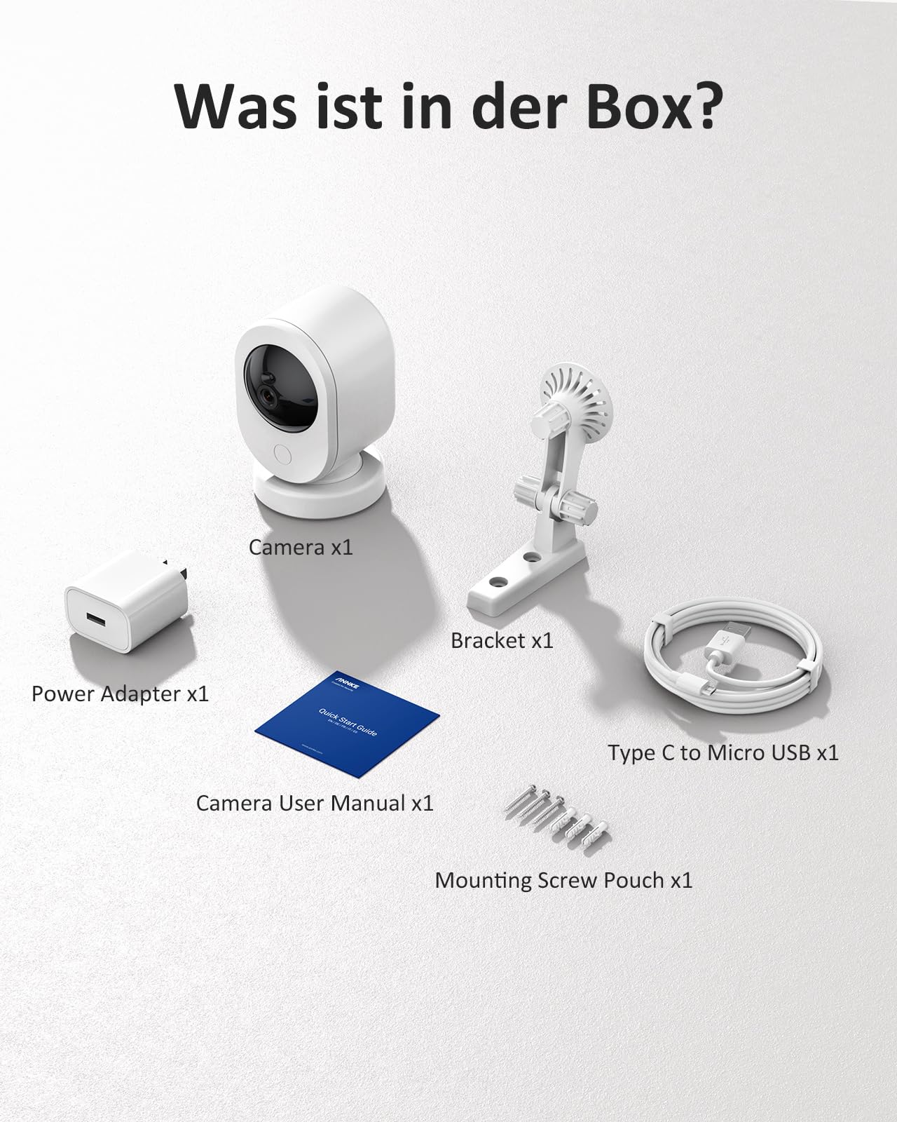 ANNKE Kamera do monitoringu 4K WLAN do wnętrz, 8 MP 2,4/5 GHz WLAN noktowizor, kamera dla psów, wykrywanie ruchu, 2-drożne audio, pamięć w chmurze i karty SD, dla niemowląt/zwierząt domowych Reno