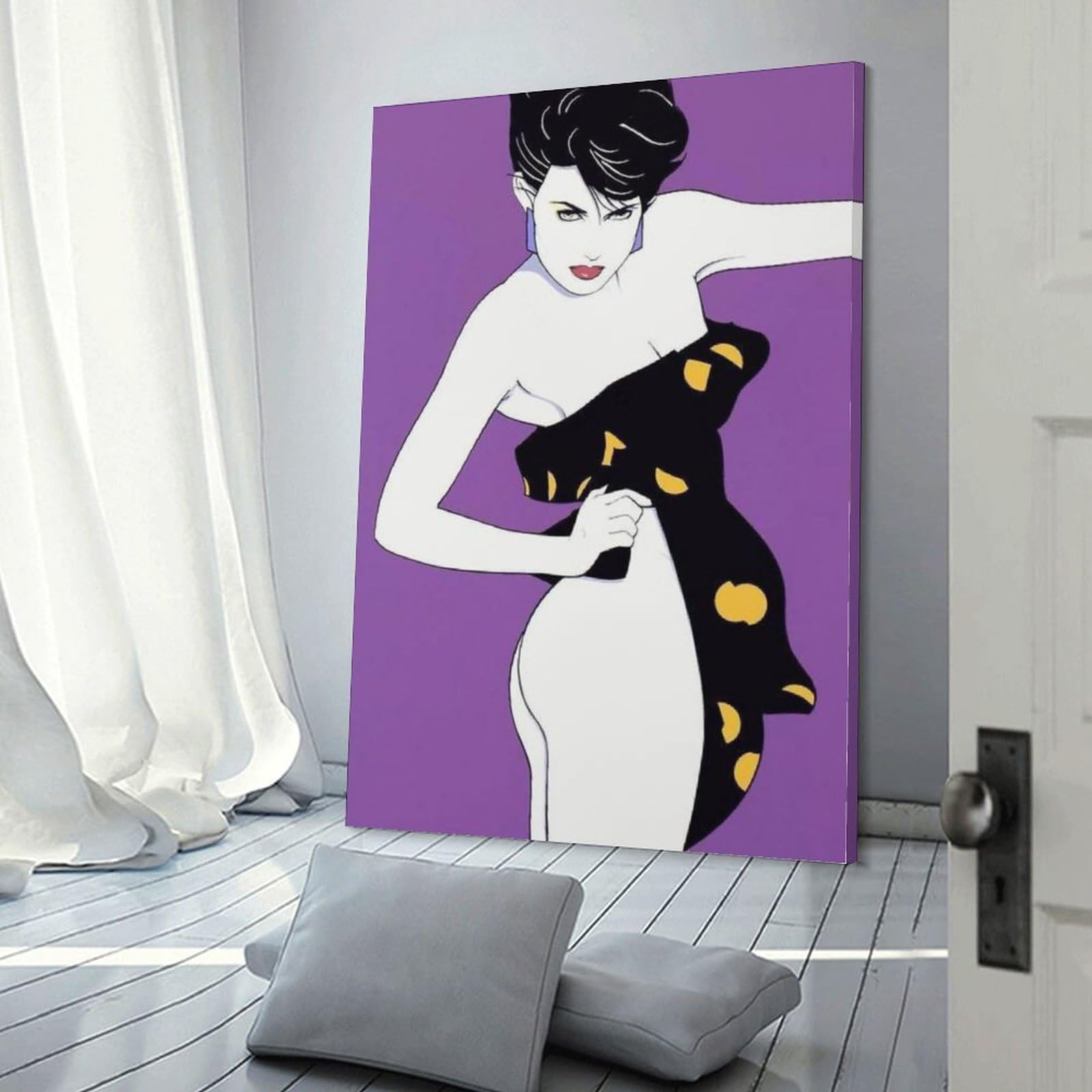 Amazon.com: Patrick Nagel Poster Retro Simple Art Illustration