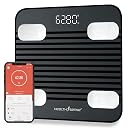 HealthSense Smart Bluetooth Weight Machine for Body Weight, Digital Body Fat Analyzer Machine & Body Composition Scale with APP, 13 Body Composition, LED Display & 1 Year Warranty - Fitdays BS 171 gallery image