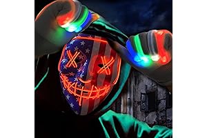 Halloween Scary Mask with Gloves Kit