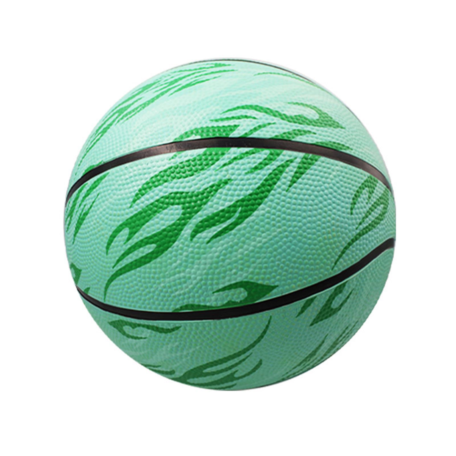 CHENZILIN Rubber Basketball Light Weight Waterproofs Training Basketball Fine Stitching Kids Basketball for Adults and Children