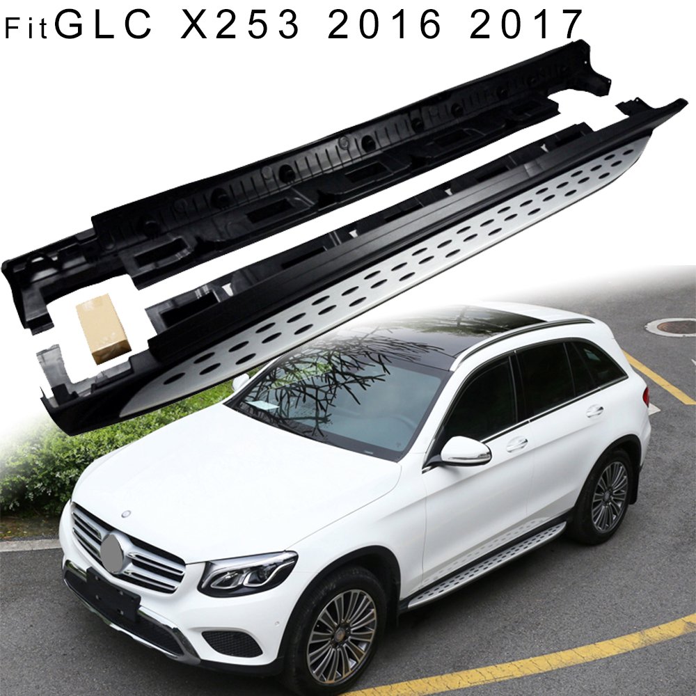 Side Step For Mercedes Benz GLC 300 X253 2016 2017 2018 2019 2020 2021 Nerf Bar Running board