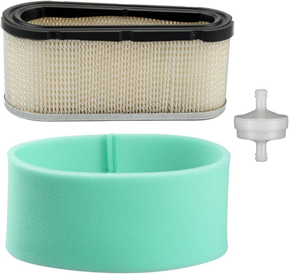 Kit Filtre à Air Et Pré-Filtre Pour Briggs & Stratton Replaces 496894 493909 496894s Tondeuse A Gazon Fdc 74988349 - Foto 9