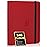 Premium 9 Pocket Card Binder for 540 Cards, Fabmaker PU Cover Trading Card Binder, Sturdy Card Collection Album, Sleek Card Holder Folders for YuGiOh, MTG, TCG, Game Cards & Sports Cards, Red