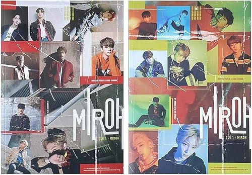 STRAY KIDS 4º Mini CLE 1: Miroh Album Standard (versión Miroh) CD+Photobook+3 tarjetas de fotos QR+(4 tarjetas fotográficas adicionales + 1 tarjeta