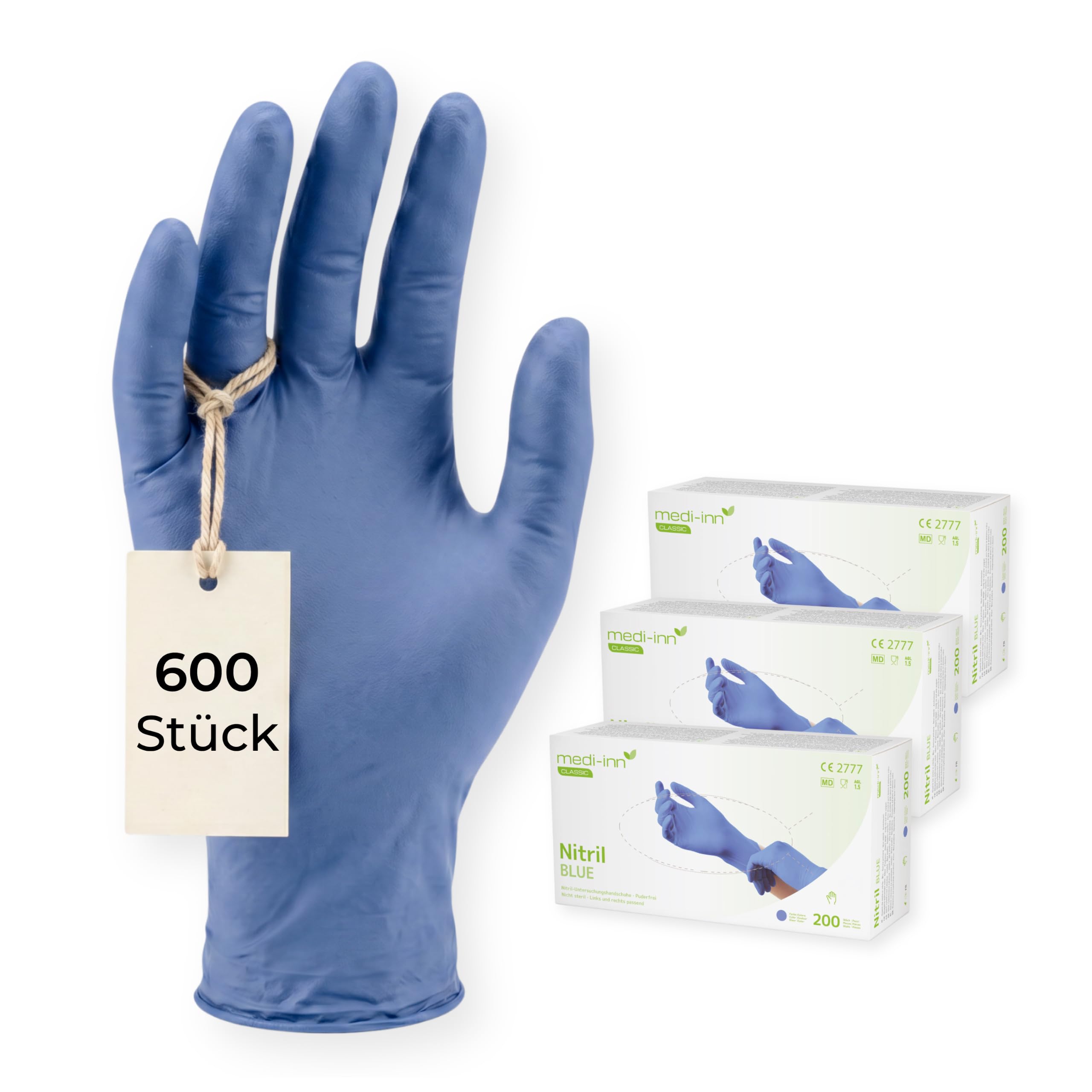 Guanti Nitrile, senza talcatura,, indagine guanti in Nitrile, senza lattice, BOXA 200