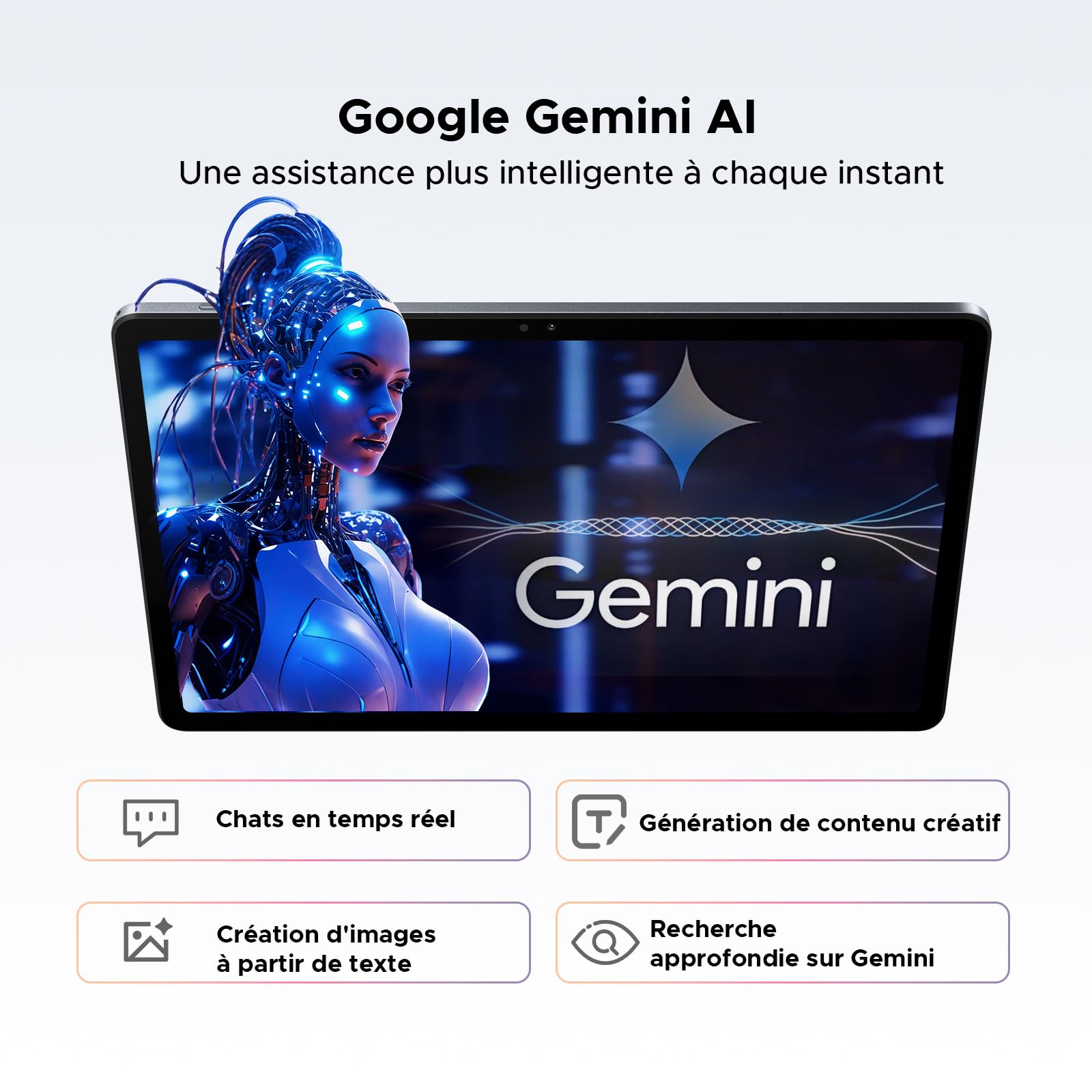 P11 Pro Tablette Tactile, Tablette 11 Pouces, 48Go RAM+128Go ROM, Tablette Android 16 avec Gemini AI, 2.4K 90Hz, T7250, 8800mAh, 13MP+5MP, 5G WiFi, Tablette avec Stylet, Clavier, Souris-Violet