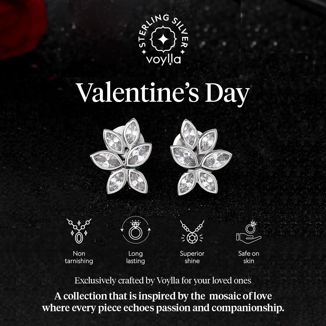 925 Sterling Cz Arc Necklace Gift For Her Valentines For He