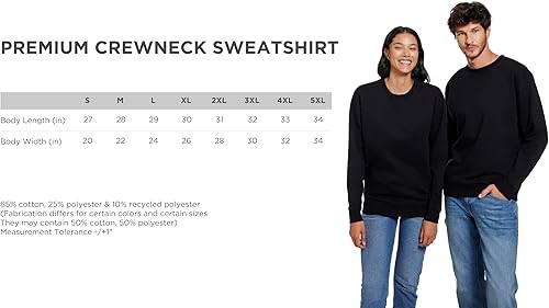 Miniatura 4 de Sudadera de cuello redondo Gildan personalizada añade tu imagen de diseño de fotos, texto, regalos personalizados para hombres y mujeres