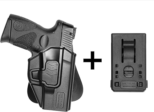 Miniatura 7 de Tactical Scorpion Gear Funda de paleta de polímero nivel II para mano izquierda, compatible con Byrna SD y XL