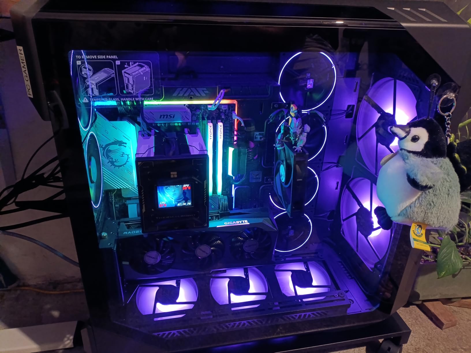 Amazon | Cooler Master HAF 700 E-ATX対応 フルタワー PCケース H700-IGNN-S00 CS8710 ...
