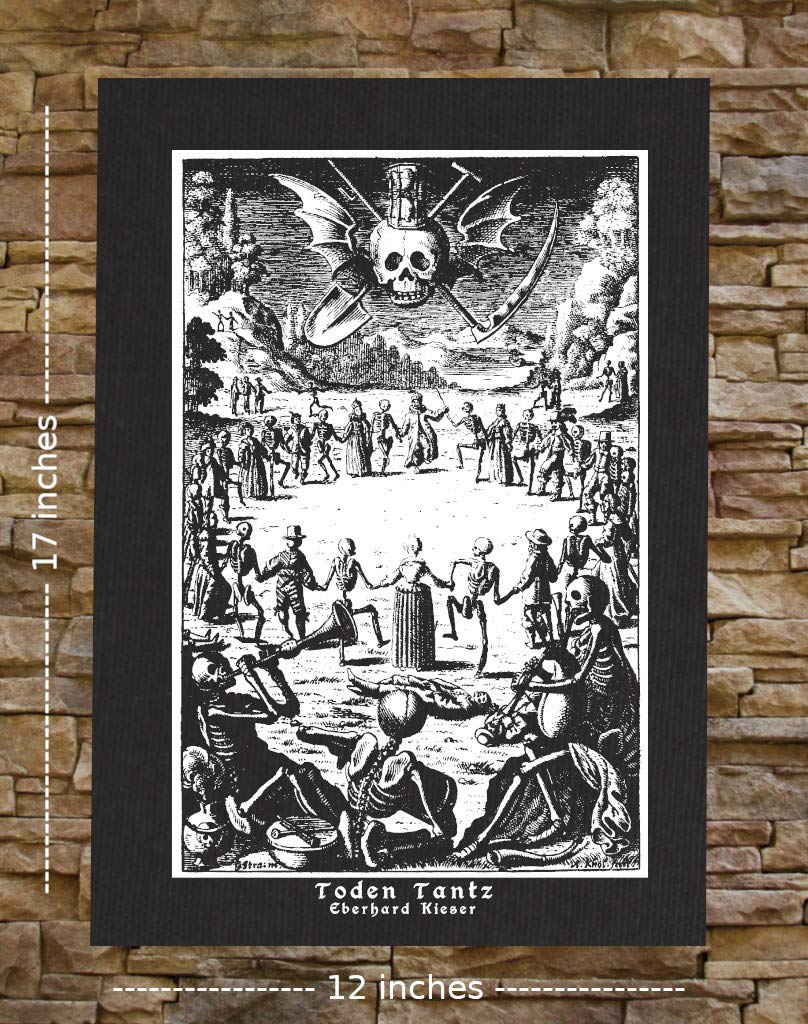 Amazon.com: Chat Noir Memento Mori Canvas Print or Back Patch