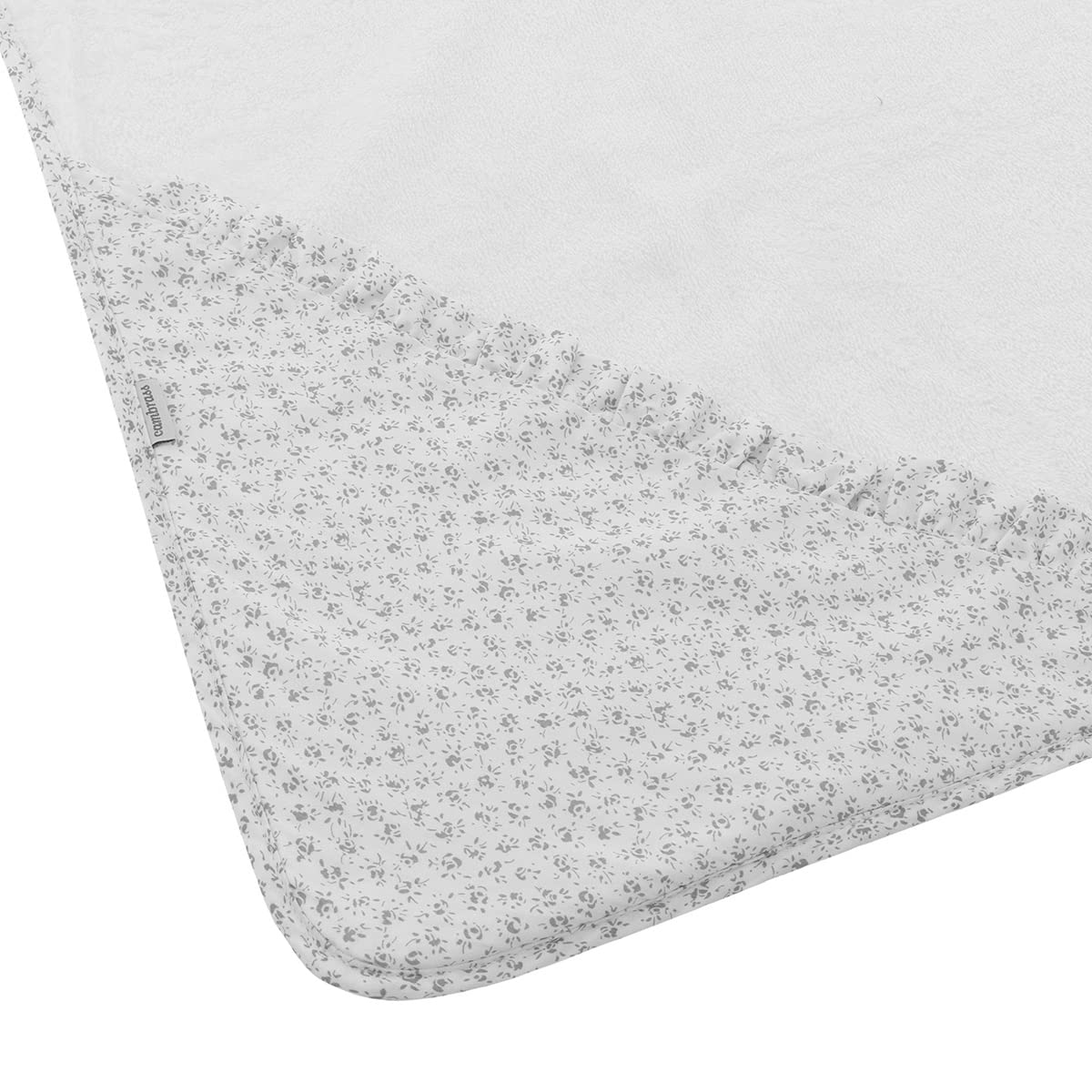 Cambrass - Accappatoio Neonato 100X100X1 Cm Liberty Grau