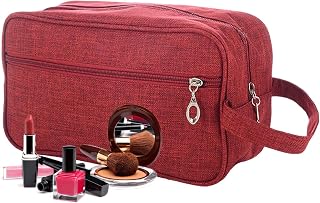higiene pessoal masculina, resistente à água, viagem portátil com alça para acessórios higiene pessoal, barbear com grancapacidapara viagem Fengr-au Fengr-au Fengr-au