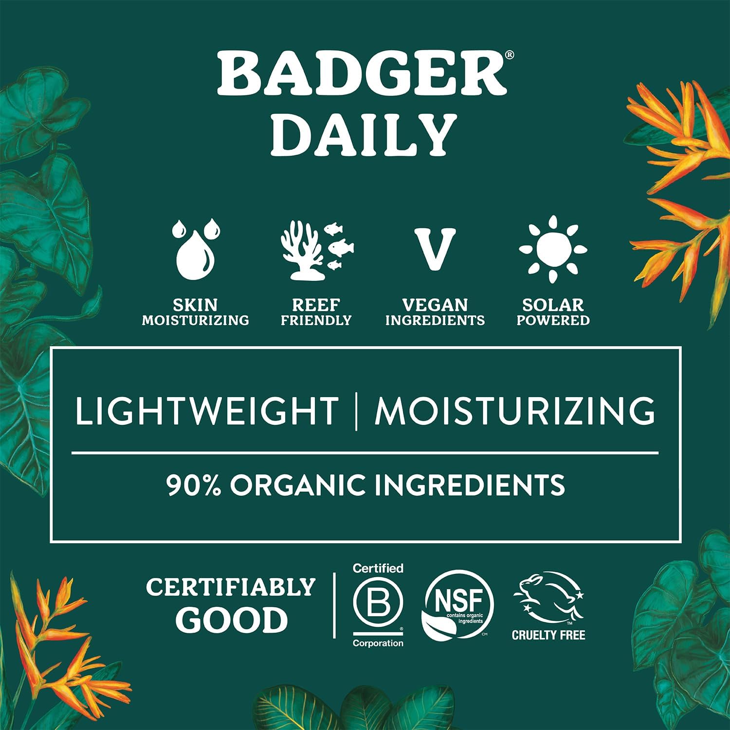 Badger Bug Repellent and Daily Sunscreen Bundle - Bug Spray, SPF 30 Daily Mineral Sunscreen - DEET-Free Insect Repellent and Daily Sunscreen with Zinc Oxide