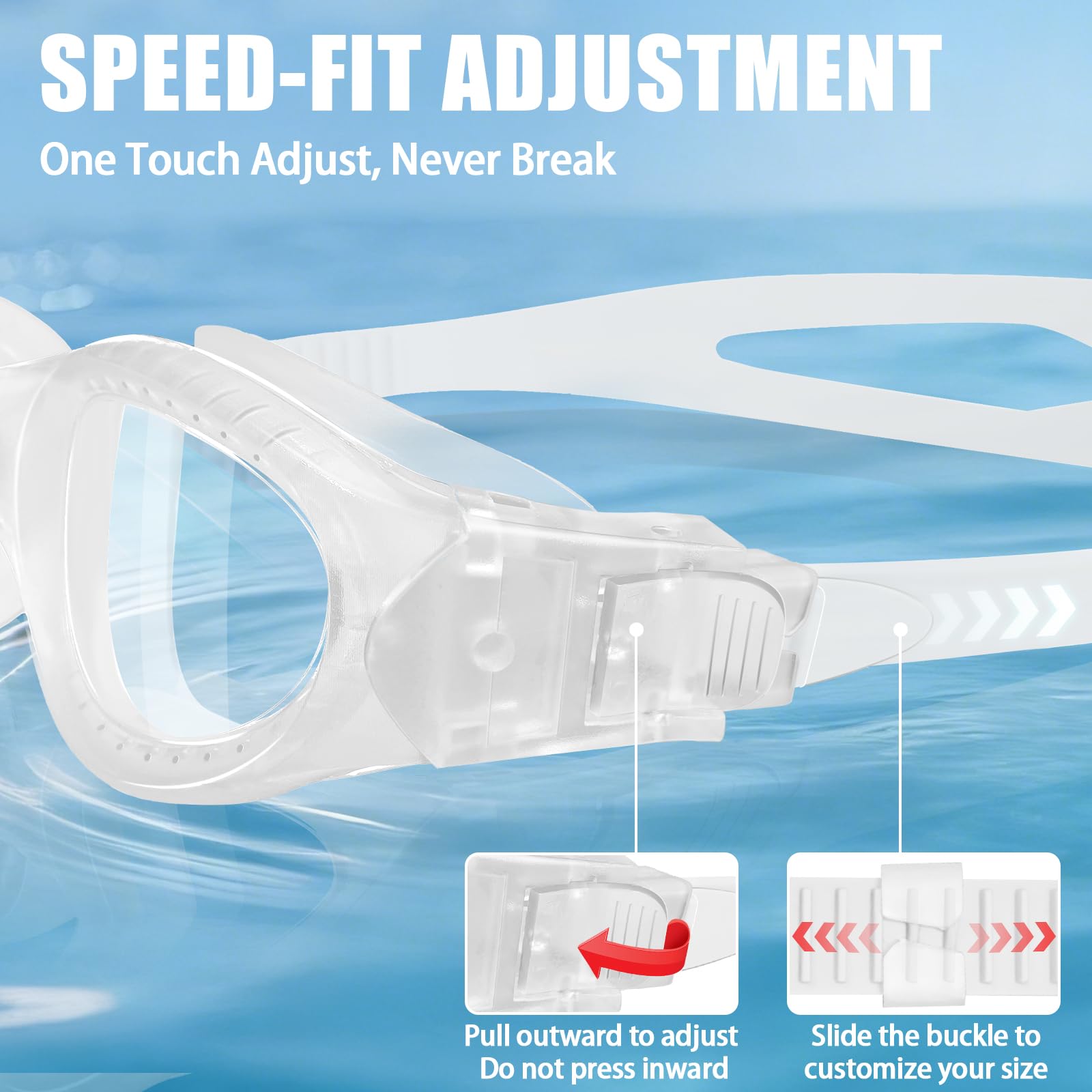 Gafas de natación para adultos 0041