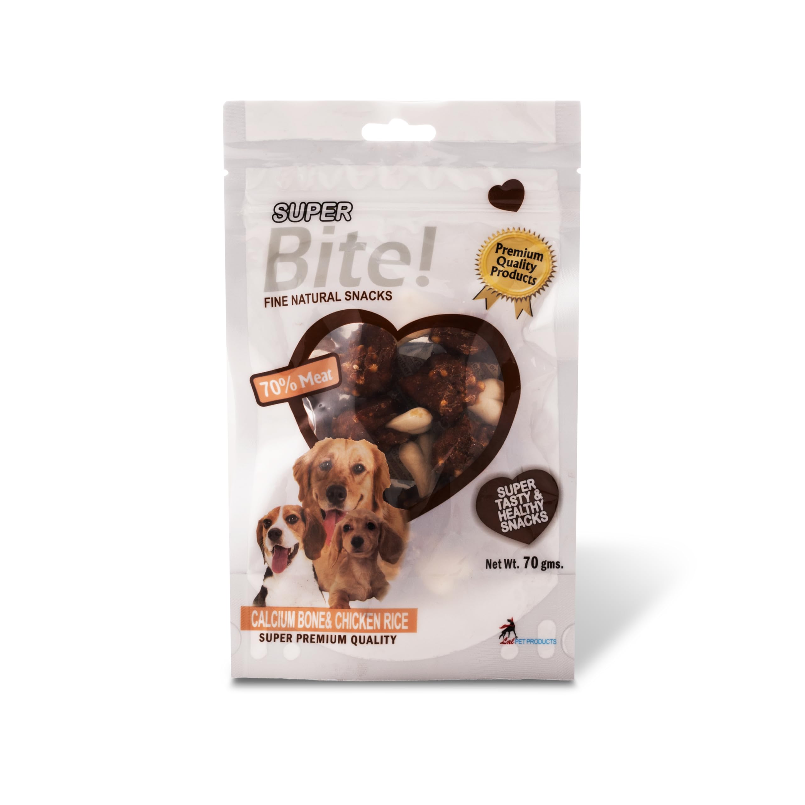 Petted Superbite Dog Treats - Calcium Bone and Chicken Rice - 70 g (B0CN1897GV) Amazon Price History, Amazon Price Tracker