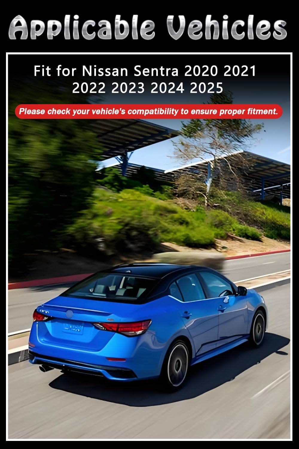 Vent Shades Rain Guards for Nissan Sentra 2020 2021 2022 2023 2024 2025 Accessories, for Nissan Sentra Window Deflectors Window Visors