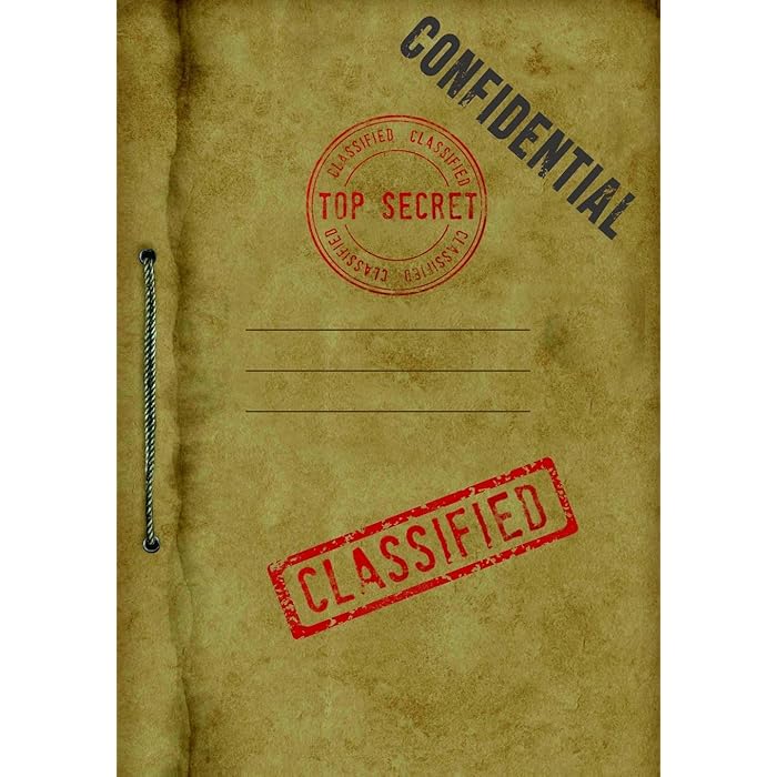 Buy Top Secret Classified Confidential Spy Gear Journal For Kids