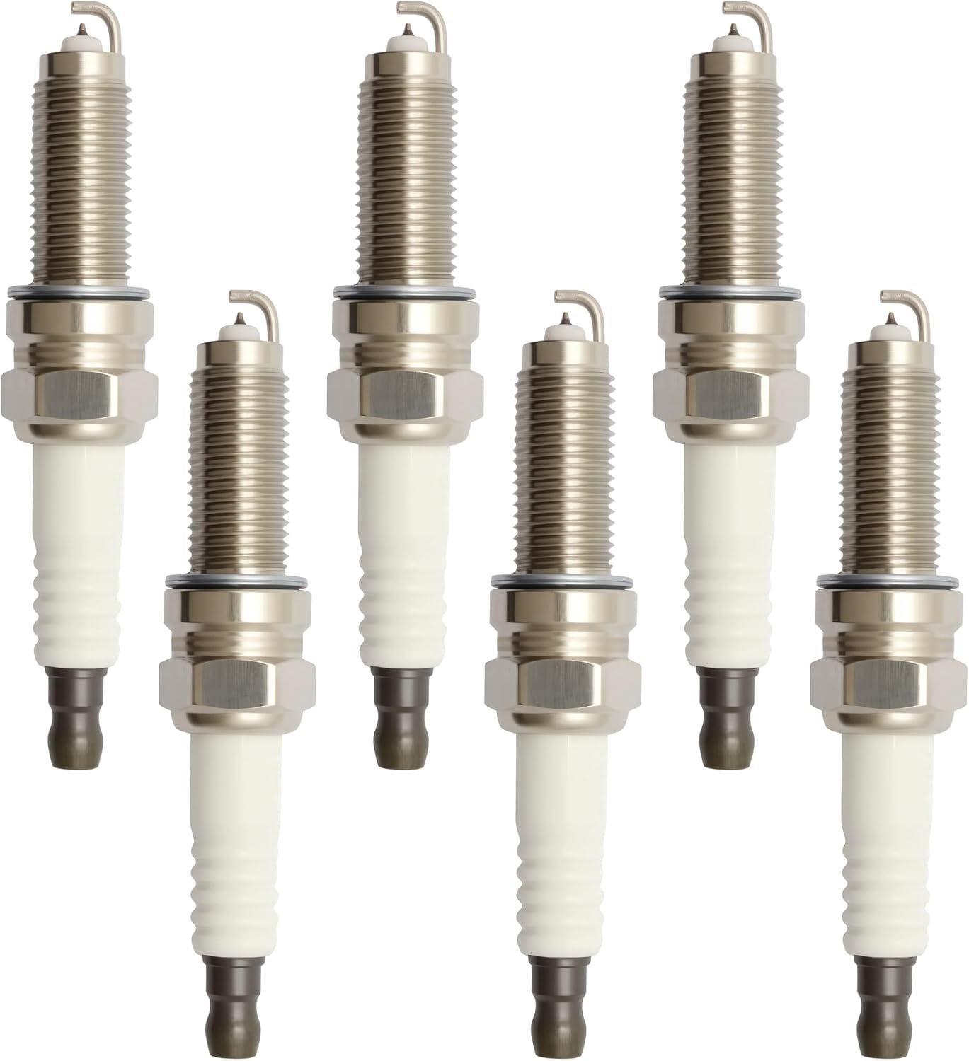 wfsulee 6-Pack Iridium Spark Plugs (Replace LKR7DIX-11S)