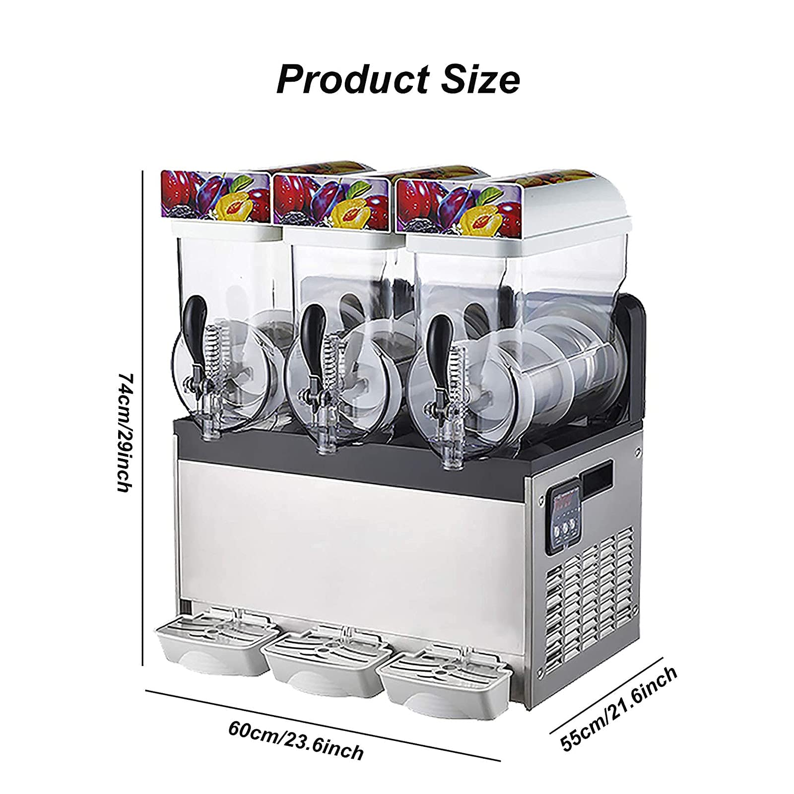 Ce Certificate 830W Frozen Lemonade Machine Alcoholic Slushie Machine