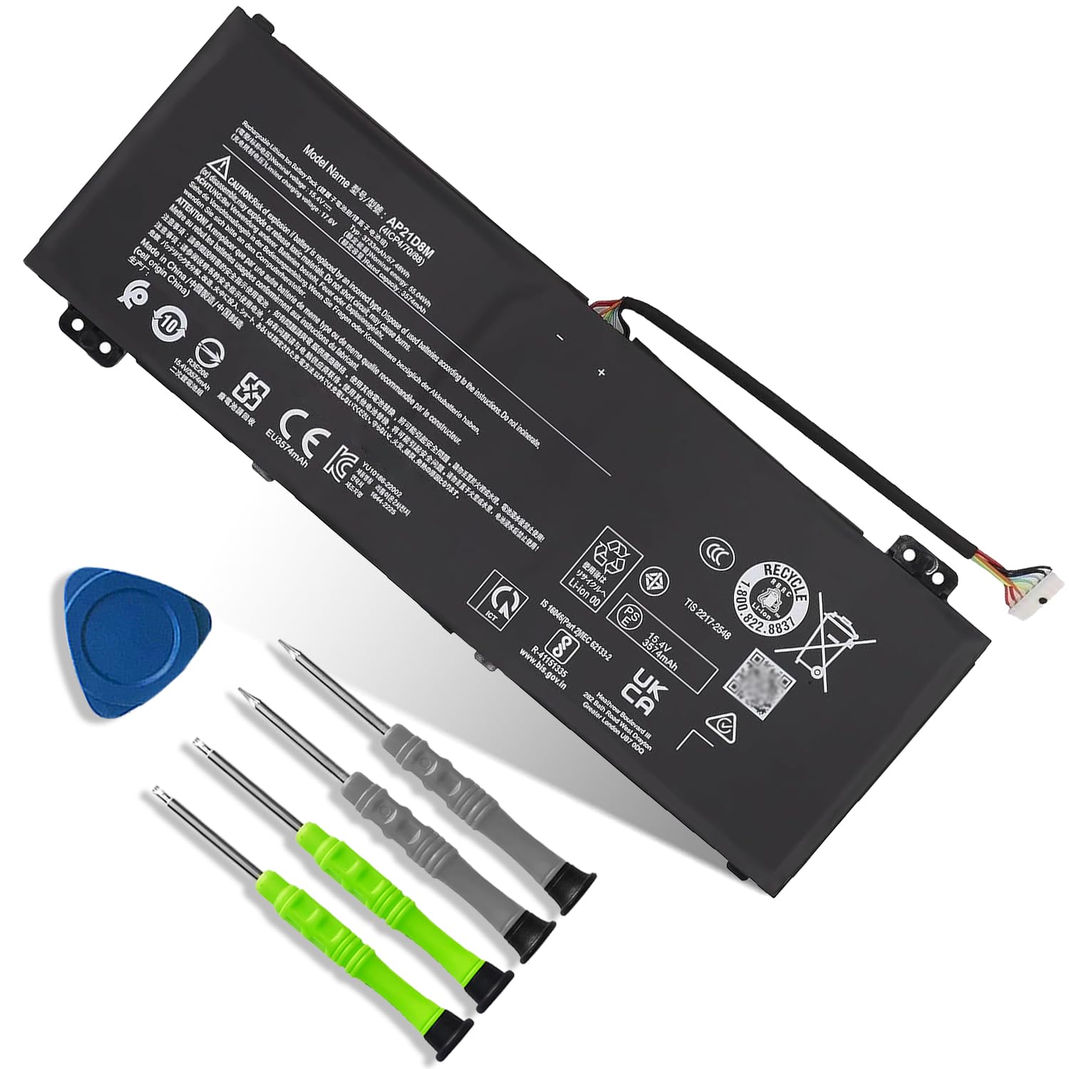 Amazon.com: AP21D8M Laptop Battery Replacement for Acer Nitro 5