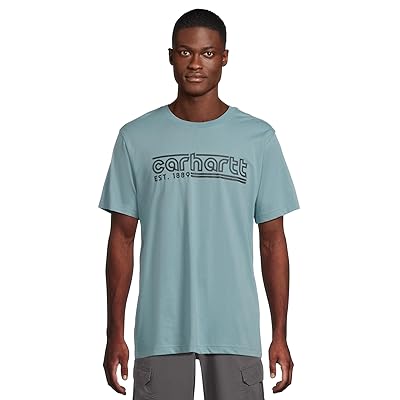 Carhartt Relaxed Fit Lightweight Short Sleeve Logo Graphic T Shirt Men