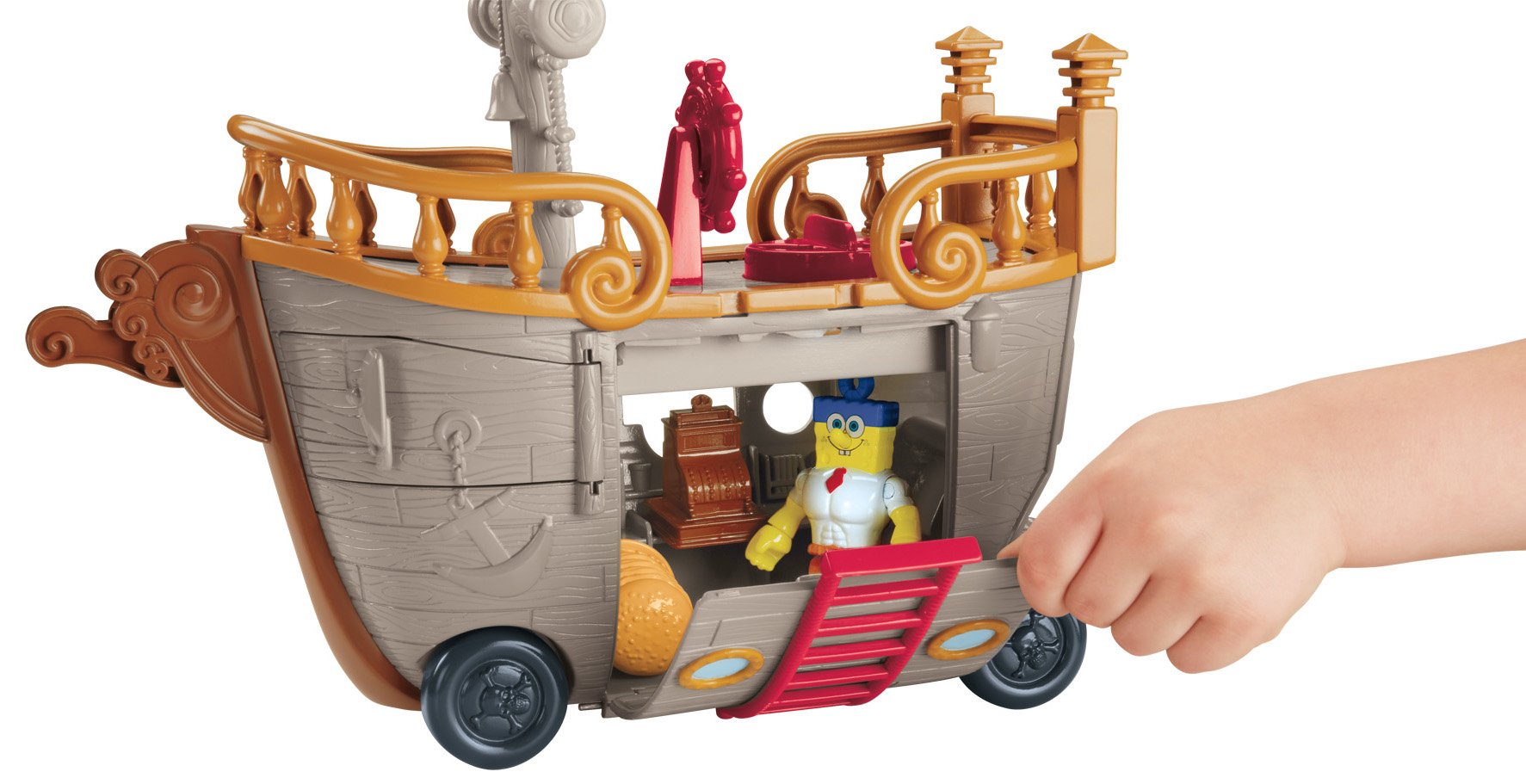 Buy FisherPrice Imaginext Nickelodeon SpongeBob SquarePants Krabby Patty Food Truck Online at